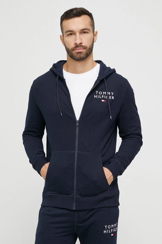 Кофта лаунж Tommy Hilfiger тёмно-синий UM0UM02879.PPYX