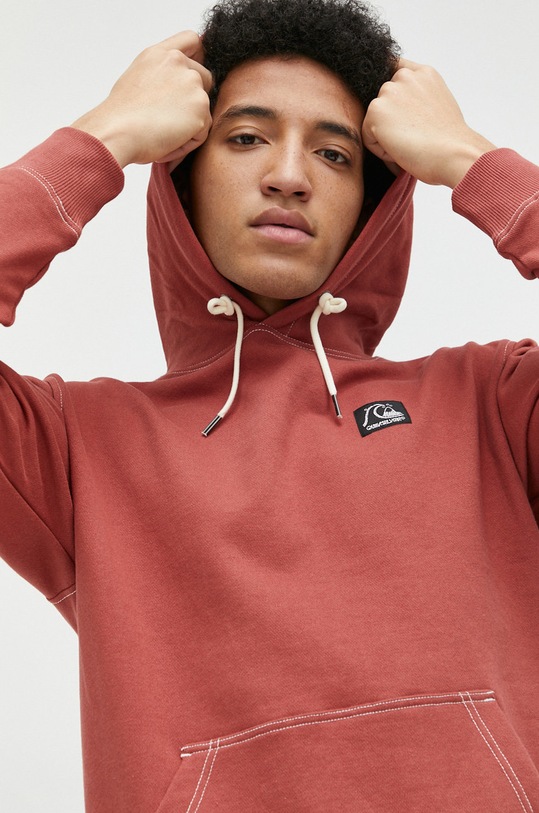 Quiksilver pamut melegítőfelső pamut piros EQYFT04739