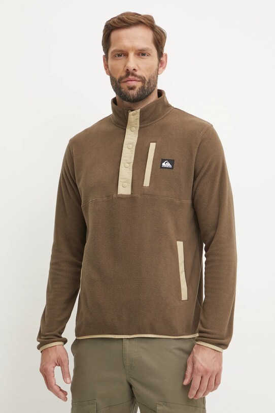 Кофта Quiksilver без капюшона коричневий EQYFT04770