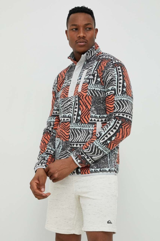 Quiksilver bluza bez kaptura multicolor EQYFT04770
