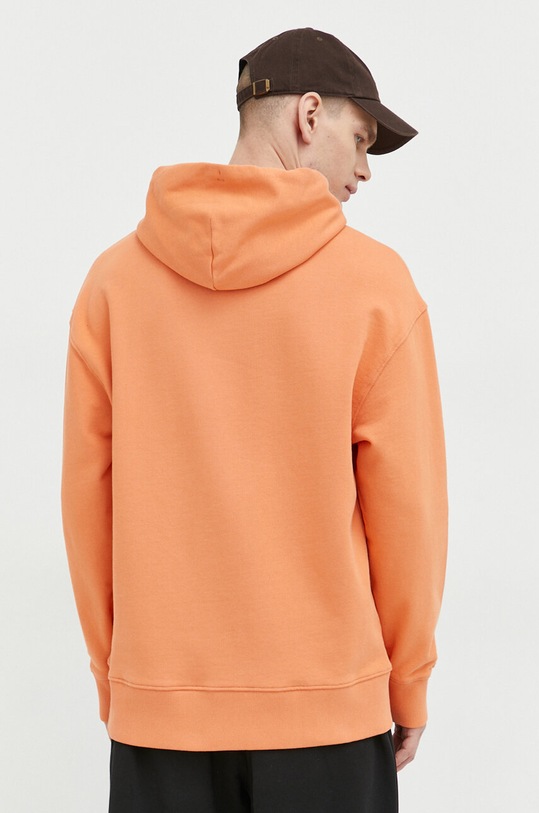 Oblečenie Bavlnená mikina Tommy Jeans DM0DM16369.PPYX oranžová