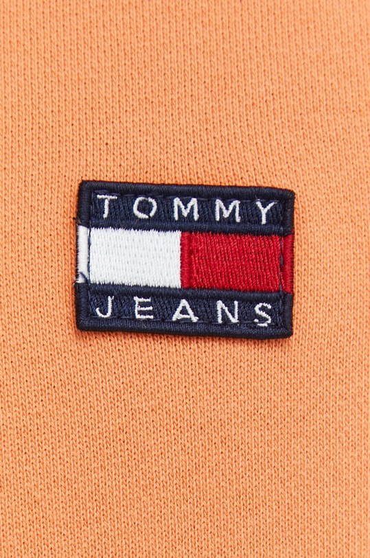 Bavlnená mikina Tommy Jeans DM0DM16369.PPYX oranžová