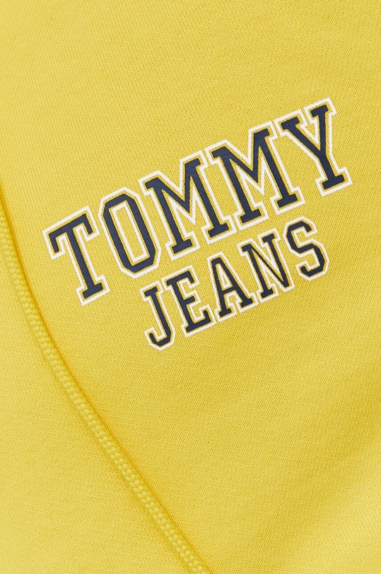 Tommy Jeans bluza bawełniana DM0DM16365.PPYX żółty