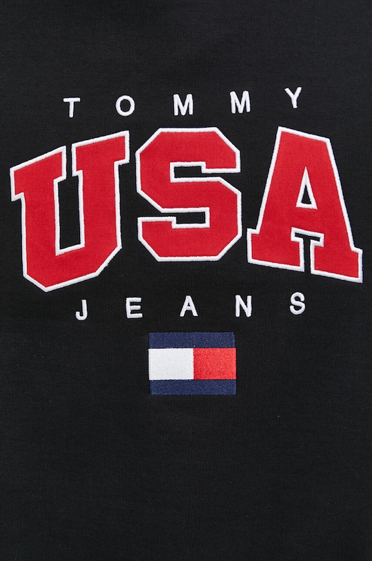 Tommy Jeans felső DM0DM16362.PPYX fekete