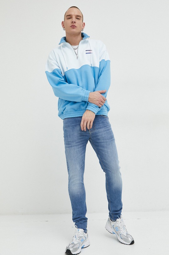Tommy Jeans bluza DM0DM16380.PPYX albastru SS23