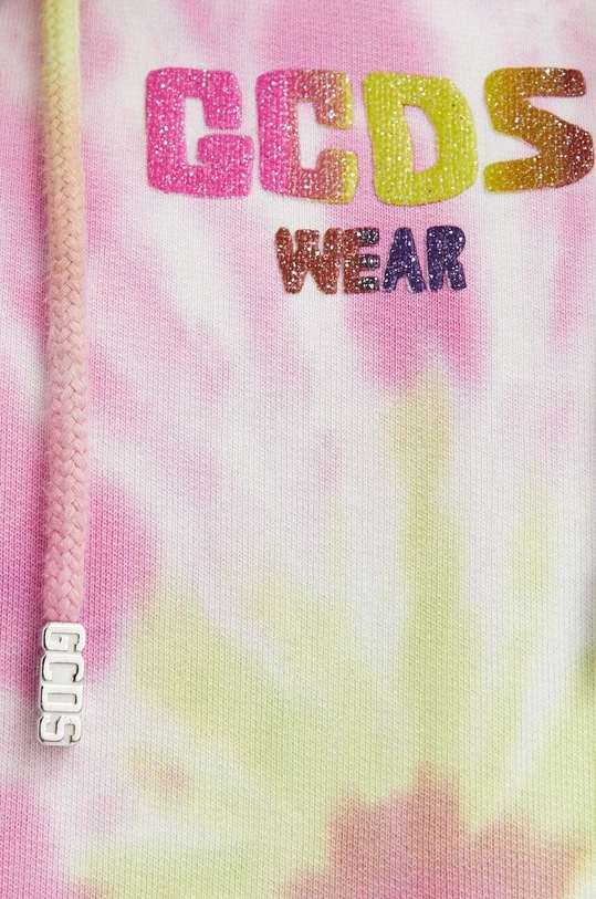 GCDS hanorac de bumbac SS23M100304 multicolor
