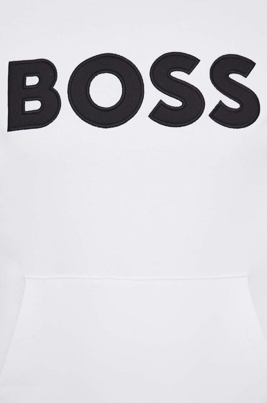 BOSS bluza bawełniana 50486243 biały