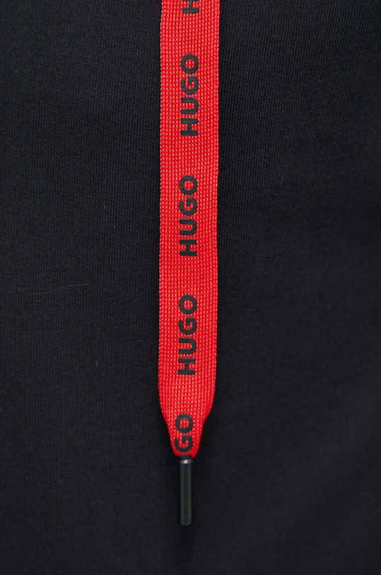 HUGO bluza bawełniana lounge 50490422 czarny