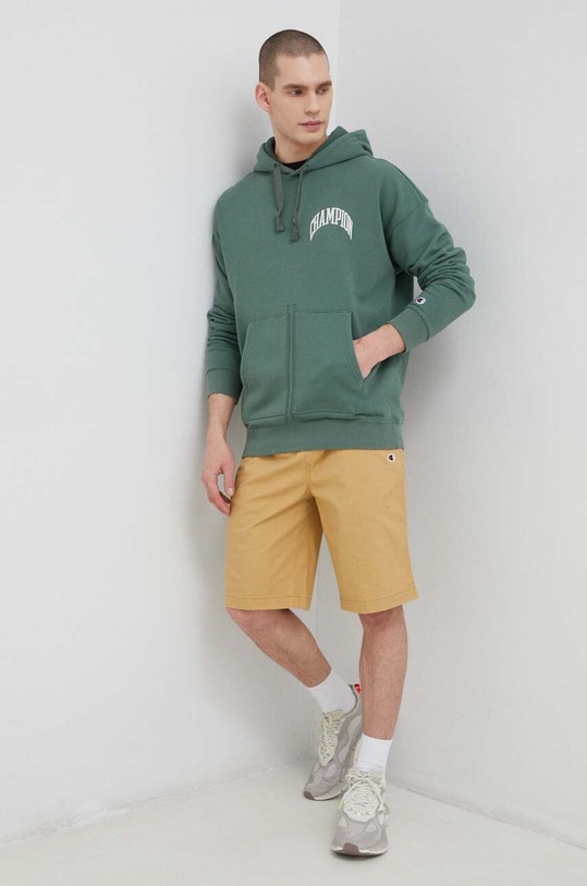 Champion felpa 218516 verde SS23