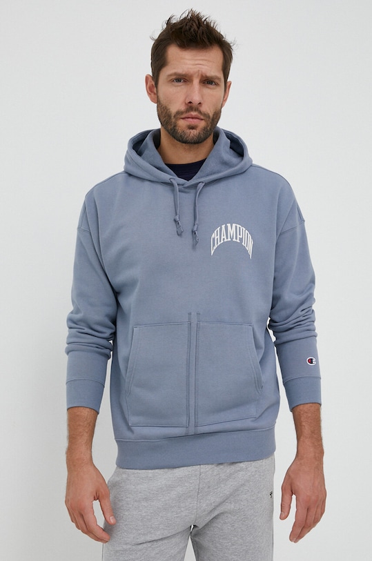 Mikina Champion s kapucňou modrá 218516