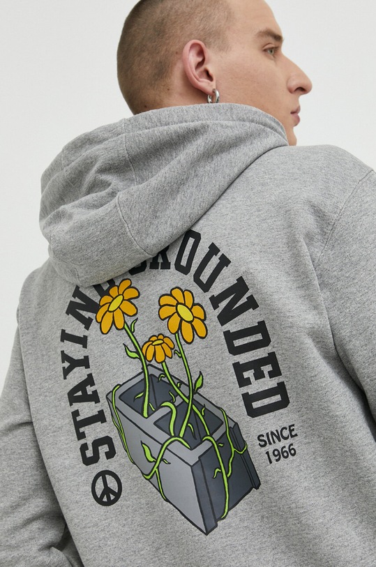 Mikina Vans směs šedá VN0007W702F1