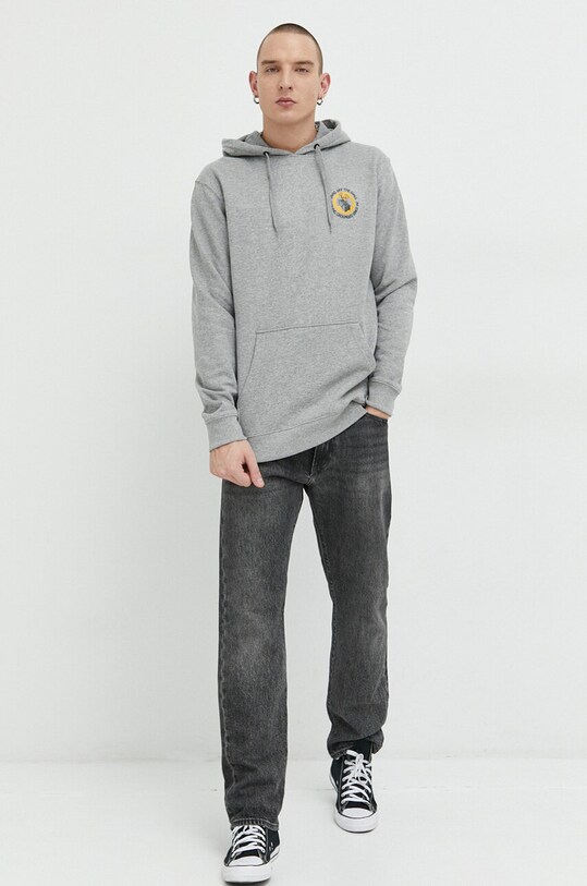 Mikina Vans VN0007W702F1 šedá SS23