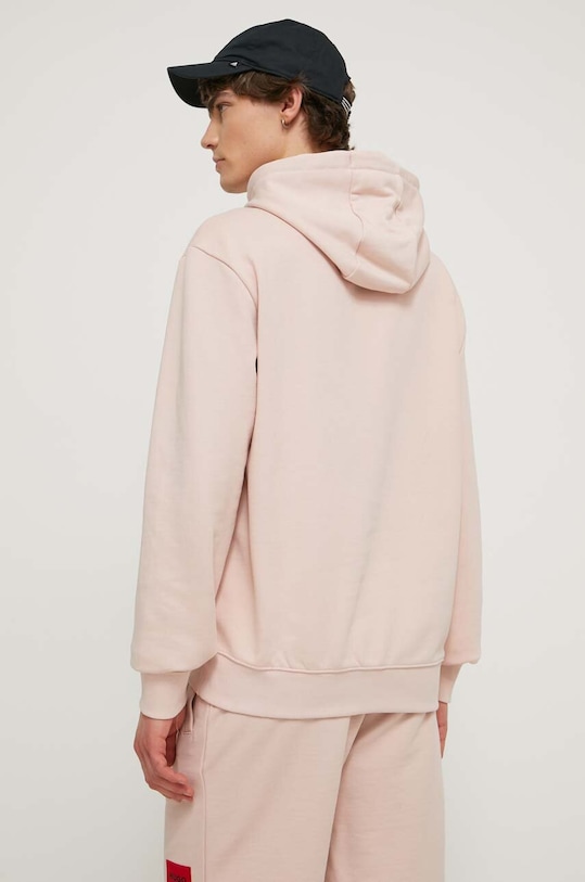 Oblečení Bavlněná mikina HUGO 50486478 růžová
