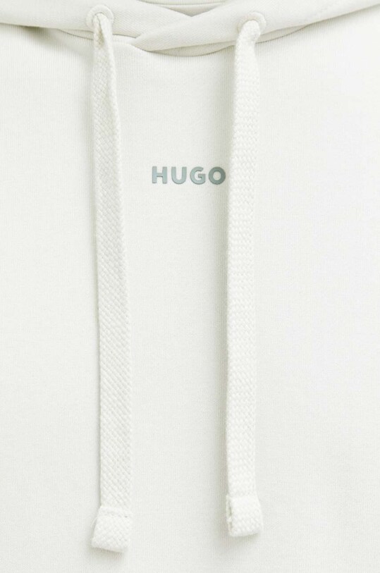 HUGO bluza bawełniana 50486478 zielony