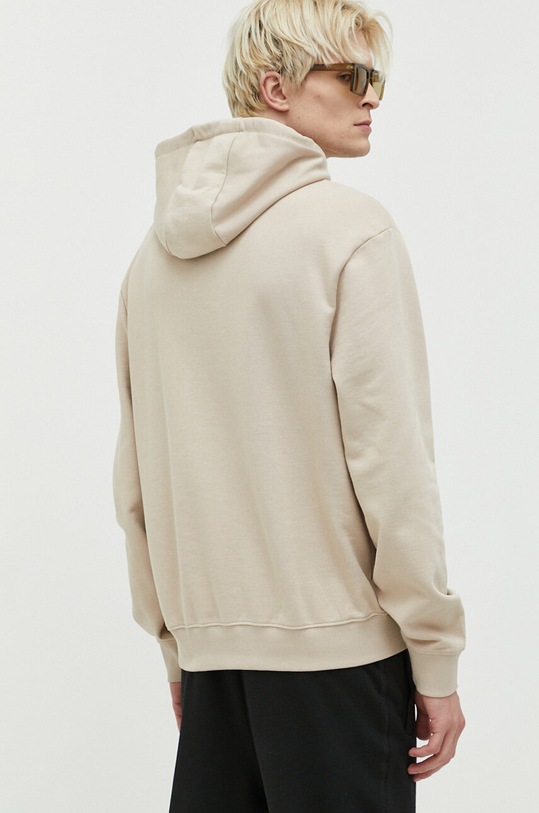 Odzież HUGO bluza bawełniana 50486478 beżowy