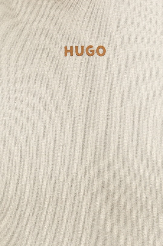 HUGO bluza bawełniana 50486478 beżowy