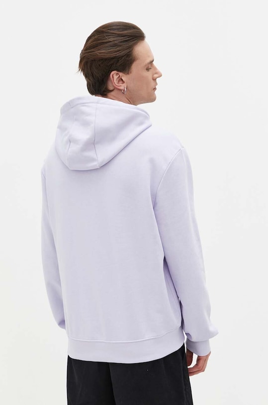 Odzież HUGO bluza bawełniana 50486478 fioletowy