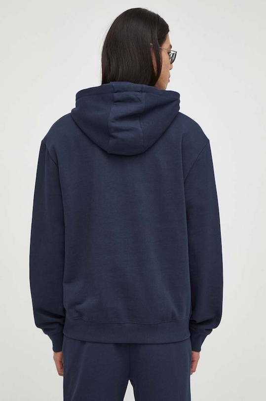 Одежда Хлопковая кофта HUGO 50486478 тёмно-синий