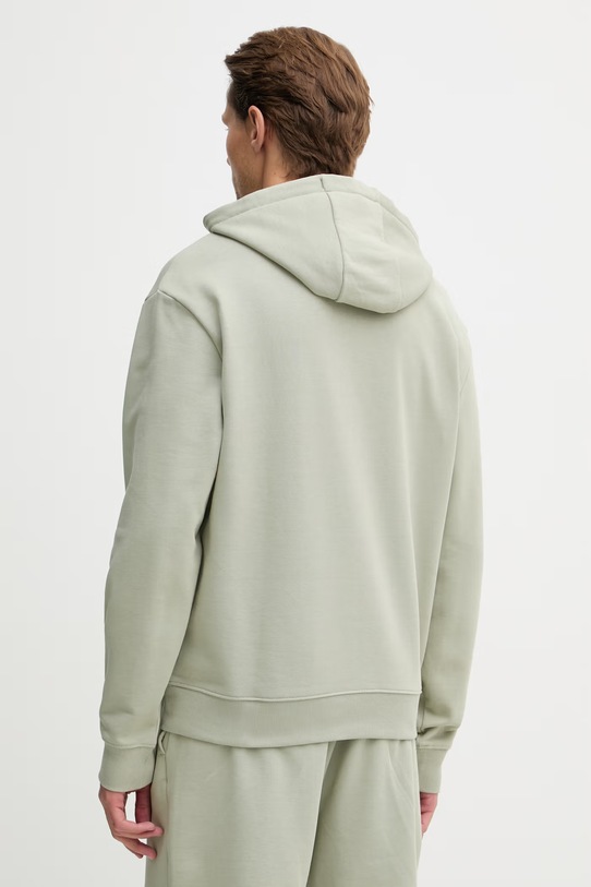 Oblečenie HUGO mikina s kapucňou pánska bavlnená Dapo 50486478 zelená