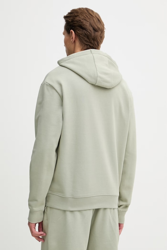 Oblečenie HUGO mikina s kapucňou pánska bavlnená Dapo 50486478 zelená