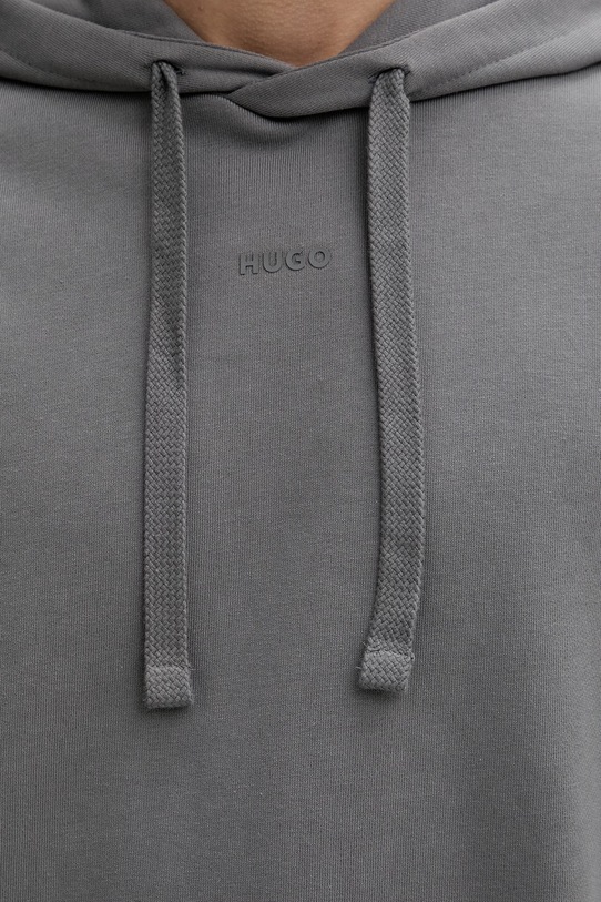 HUGO hanorac de bumbac 50486478 gri