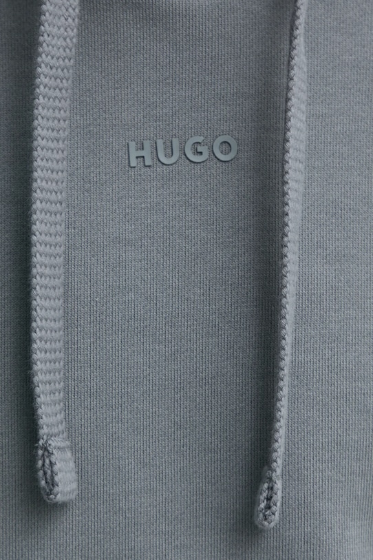 Βαμβακερή μπλούζα HUGO 50486478 γκρί