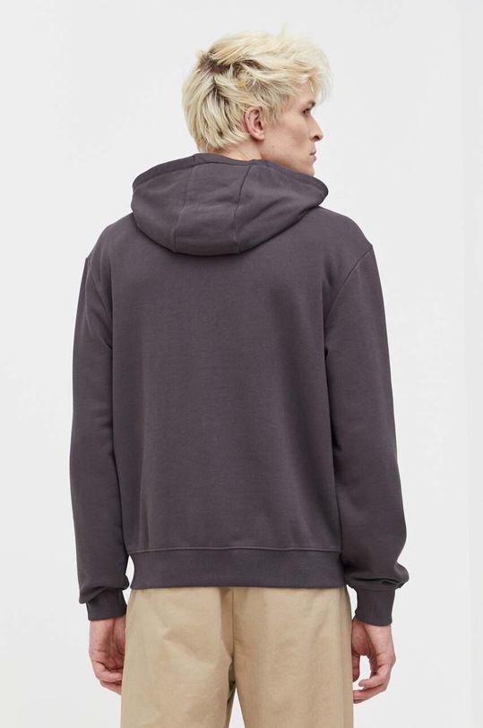 Ρούχα Βαμβακερή μπλούζα HUGO 50486478 γκρί