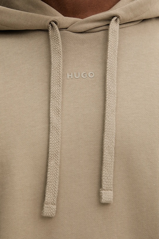 HUGO hanorac de bumbac 50486478 verde