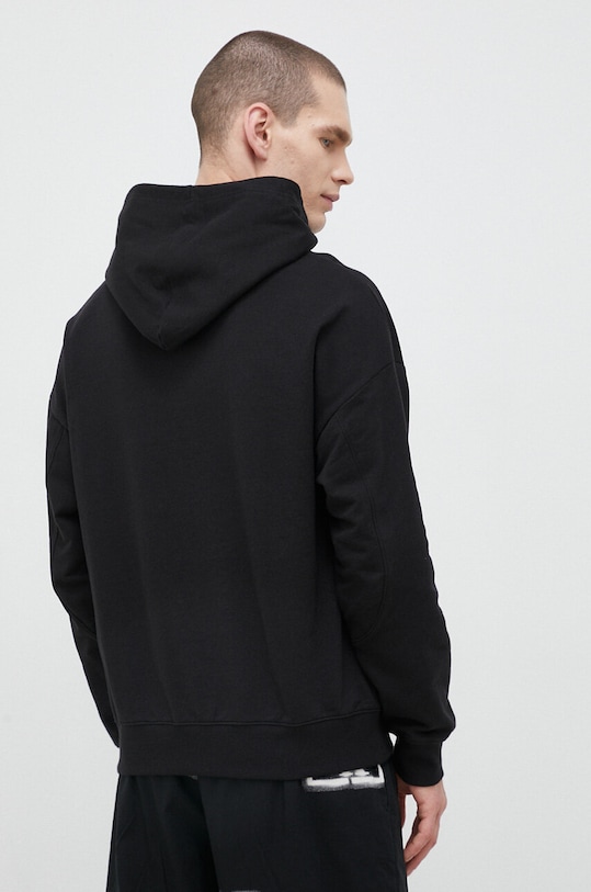 Odzież Calvin Klein Underwear bluza bawełniana lounge 000NM2416E.PPYX czarny