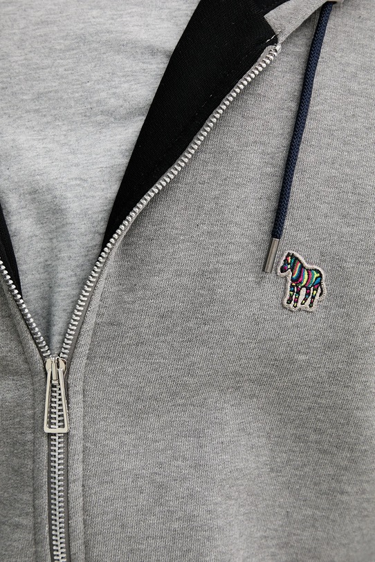 Хлопковая кофта PS Paul Smith M2R.360R.KZEBRA серый