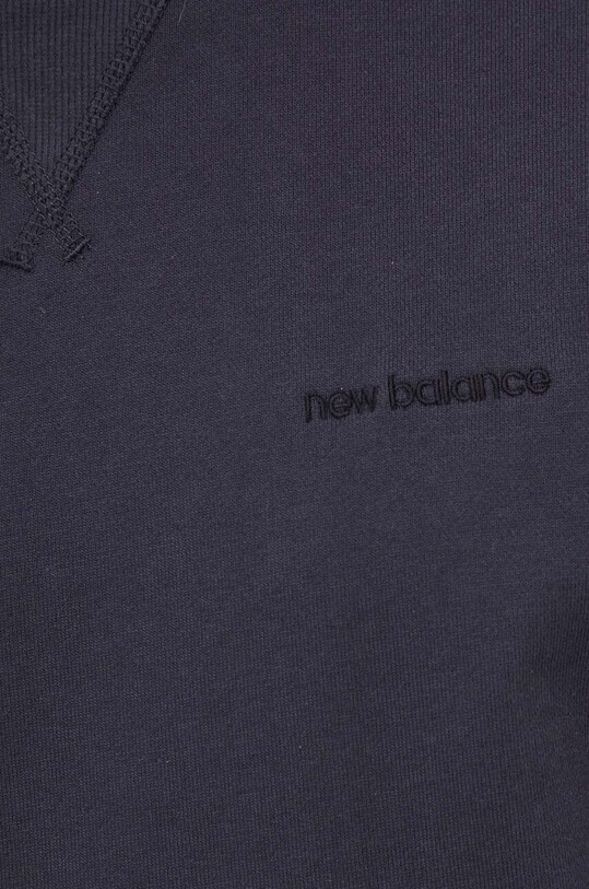 New Balance hanorac de bumbac MT23565PHM gri