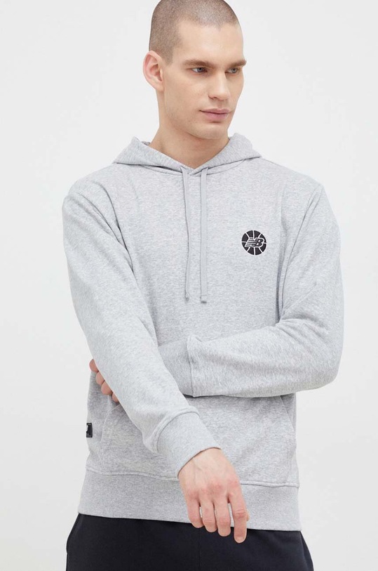 New Balance bluza gri MT23581AG