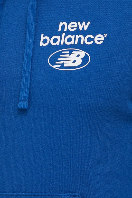New Balance bluza MT31514ATE albastru
