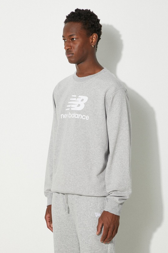 New Balance sweatshirt gray MT31538AG