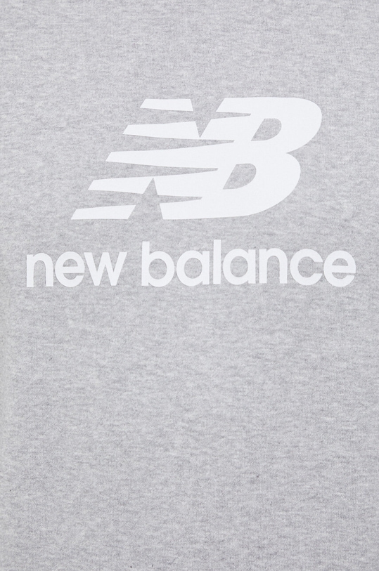New Balance bluză MT31538AG gri