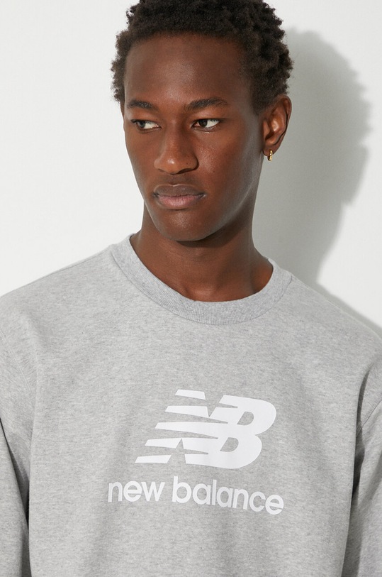 New Balance sweatshirt MT31538AG gray