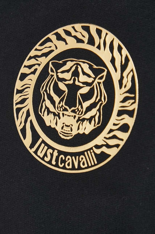 Just Cavalli hanorac de bumbac 74OBIF03.CF200 negru