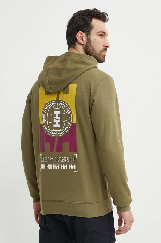 Odzież Helly Hansen bluza 53924 zielony