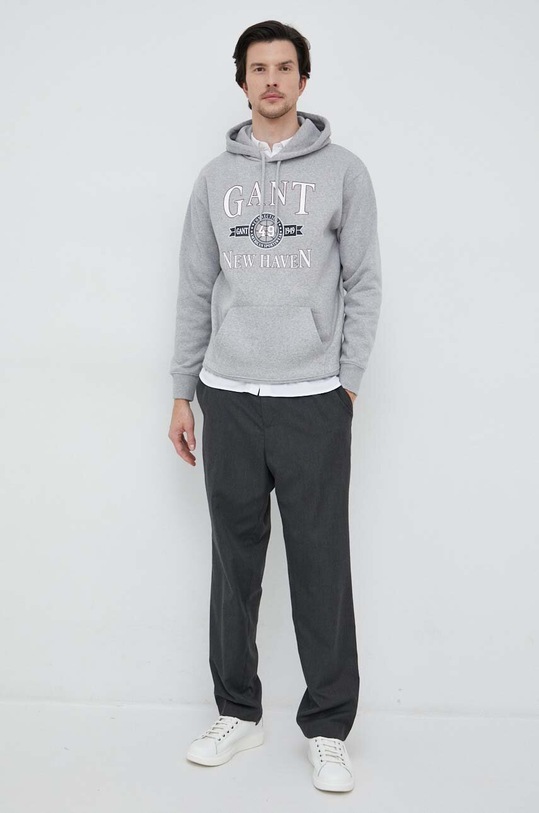 Gant bluza 2007044 szary SS23