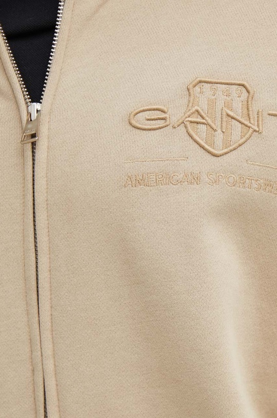 Gant hanorac de bumbac 2037021 bej