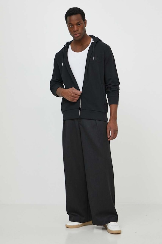 Gant bluza bawełniana 2037021 czarny NC24