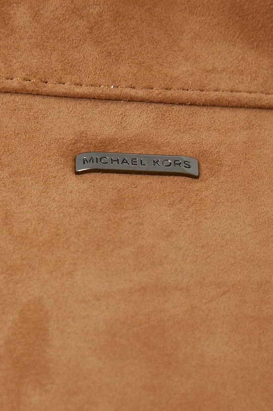 Michael Kors kurtka zamszowa CS2800J4R4 beżowy