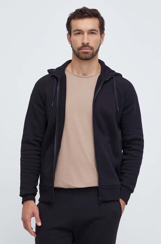 Peak Performance bluza z kapturem czarny G78777