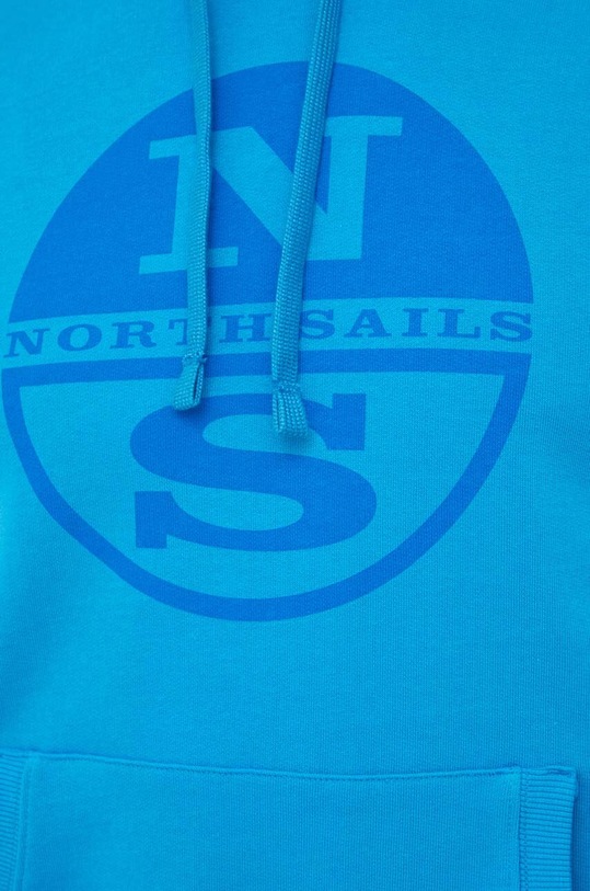 North Sails bluza bawełniana 691066 niebieski