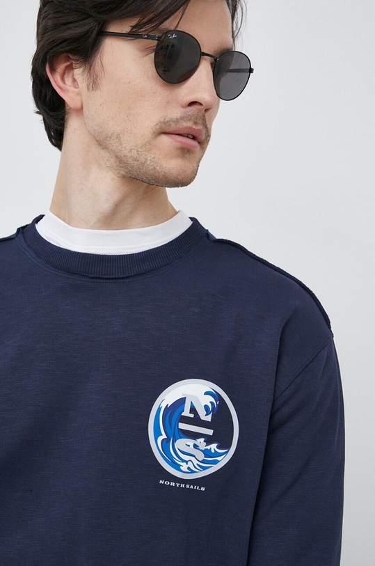 Хлопковая кофта North Sails тёмно-синий 691078