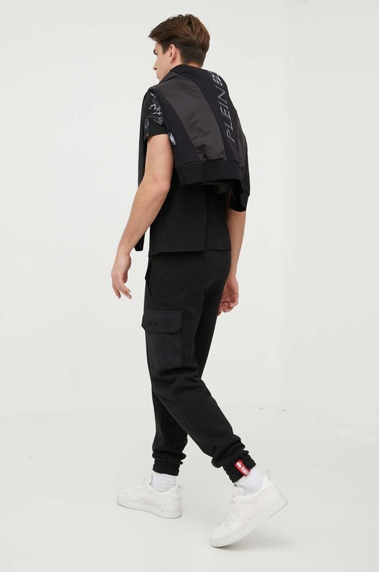 PLEIN SPORT bluza PACC.MJB3019.SNY003N negru SS23