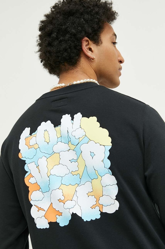 Converse bluza wzorzyste czarny 10024617.A01