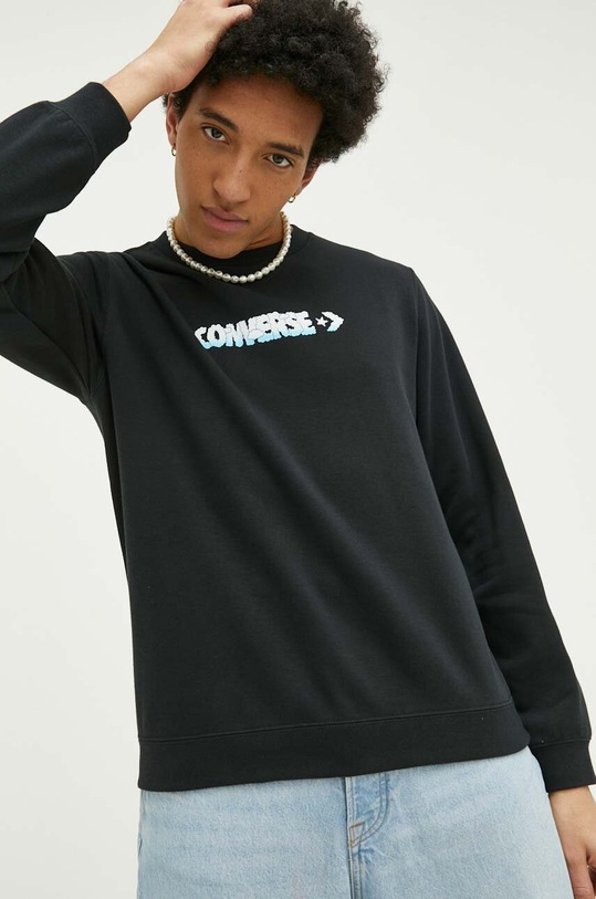 Odzież Converse bluza 10024617.A01 czarny