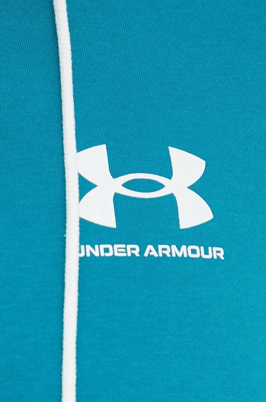 Under Armour bluza treningowa Rival 1370396 turkusowy