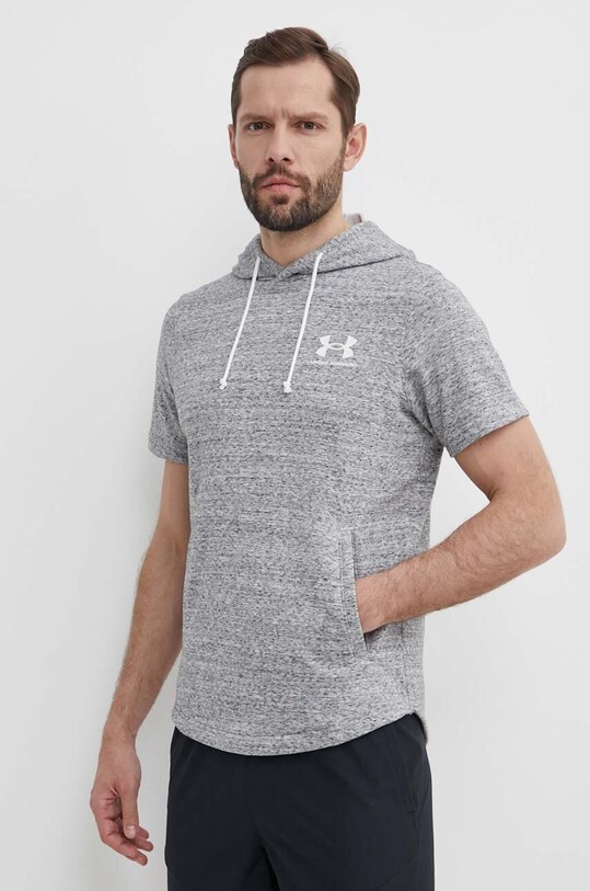 Under Armour hanorac de antrenament Rival gri 1370396